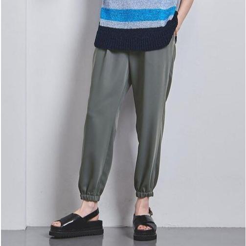 UNITED ARROWS ユナイテッドアローズ 日本製 CLEAN ジョガーパンツ 1514-202-5222 36 GRAY 2タック イージー ボトムス g26077 |  | 02