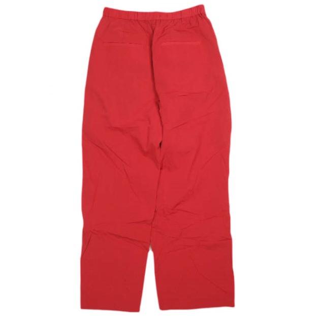UNITED ARROWS ユナイテッドアローズ アシンメトリータックワイドパンツ はっ水 ウォッシャブル 1514-1-625491 36 RED ボトムス g26078 |  | 01