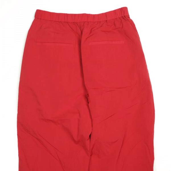 UNITED ARROWS ユナイテッドアローズ アシンメトリータックワイドパンツ はっ水 ウォッシャブル 1514-1-625491 36 RED ボトムス g26078 |  | 06
