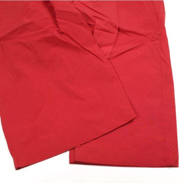 UNITED ARROWS ユナイテッドアローズ アシンメトリータックワイドパンツ はっ水 ウォッシャブル 1514-1-625491 36 RED ボトムス g26078 |  | 07
