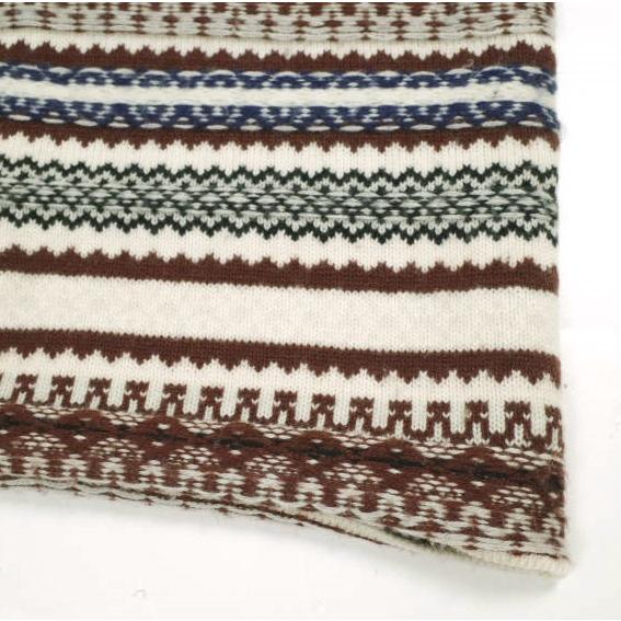 6 ROKU BEAUTY＆YOUTH ロクビューティーアンドユース WOOL CASHMERE FAIRISLE VEST ウールカシミヤフェアアイルニットベスト 8618-199-0139 |  | 06