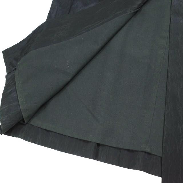 Steven Alan スティーブンアラン 日本製 SATIN TIGHT LONG SKIRT サテンタイトロングスカート 8224-242-0063 S ネイビー イージー スリット |  | 06