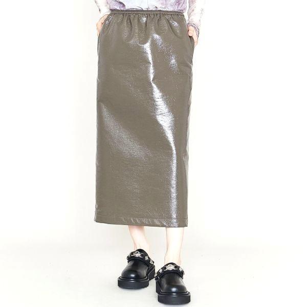 ASTRAET アストラット 日本製 ENML ウエストゴムスカート 5424-299-0345 0 OLIVE UNITED ARROWS エナメル タイト ボトムス g26086 |  | 02