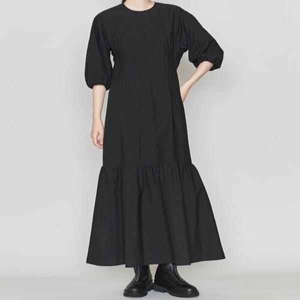 ASTRAET アストラット 日本製 ピンタック パフスリーブワンピース 5426-270-0215 0 BLACK UNITED ARROWS ドレス トップス g26088 |  | 02