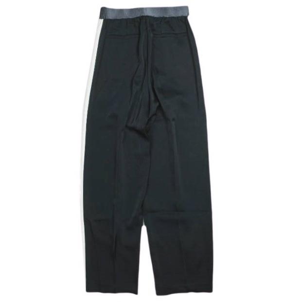ASTRAET アストラット 日本製 CU/N サテン ソクショウ ワイドパンツ 5414-202-0415 00 NAVY UNITED ARROWS 側章 サイドライン ボトムス |  | 01
