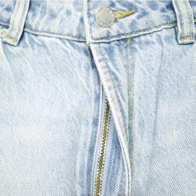ROLLA'S ローラーズ HEIDI JEAN ANKLE LYOCELL BLUE ワイドストレートデニムパンツ R31J39 25 Light Blue ジップフライ ジーンズ ボトムス |  | 04