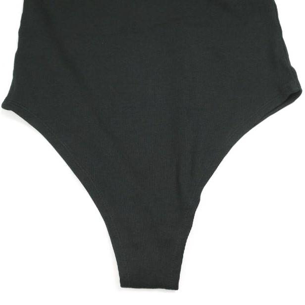 H BEAUTY＆YOUTH エイチ 日本製 COTTON TERECO TANK TOP BODYSUITS コットンテレコタンクトップボディスーツ 1617-299-5818 Free BLACK |  | 06