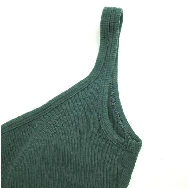 H BEAUTY＆YOUTH エイチ ビューティーアンドユース COTTON RIB BRA TOP コットンリブブラトップ 1617-222-5627 Dark Green タンクトップ |  | 04
