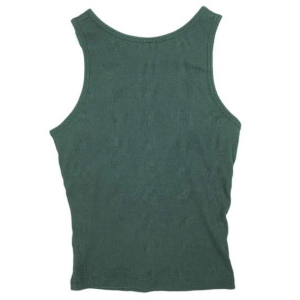 H BEAUTY＆YOUTH エイチ ビューティーアンドユース 日本製 COTTON RIB TANK TOP コットンリブタンクトップ 1617-222-5628 Free Dark Green |  | 01