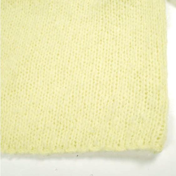 H BEAUTY＆YOUTH エイチ ビューティーアンドユース ウールアルパカブレンドニットプルオーバー 1613-199-3577 Free YELLOW セーター |  | 04