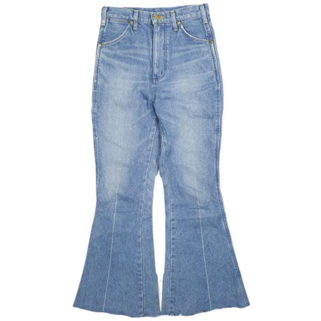 Wrangler ラングラー 日本製 ベルボトムデニムパンツ WL1652 S Indigo カットオフ フレア ブーツカット ジーンズ ジップフライ ボトムス | 