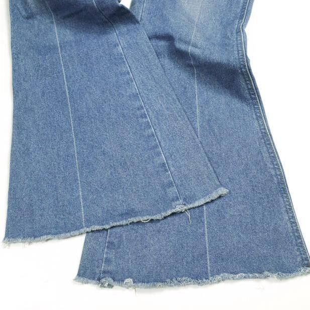 Wrangler ラングラー 日本製 ベルボトムデニムパンツ WL1652 S Indigo カットオフ フレア ブーツカット ジーンズ ジップフライ ボトムス |  | 07