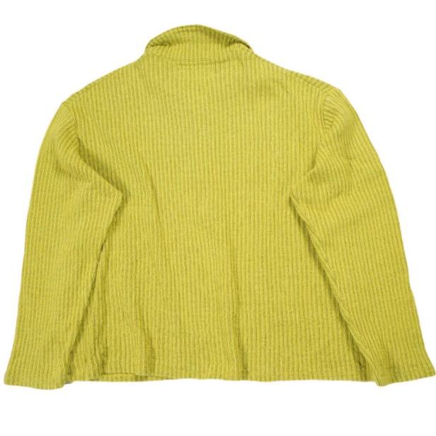 International Gallery BEAMS ビームス 25SS 日本製 ハーフジップ 畦編み ニットポロ 23-12-2004-262 S YELLOW IG 長袖 ポロシャツ |  | 01