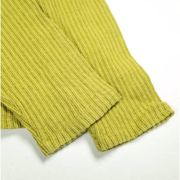 International Gallery BEAMS ビームス 25SS 日本製 ハーフジップ 畦編み ニットポロ 23-12-2004-262 S YELLOW IG 長袖 ポロシャツ |  | 06