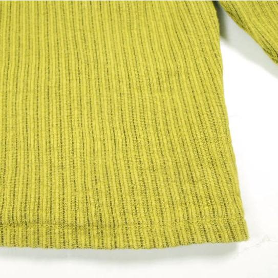 International Gallery BEAMS ビームス 25SS 日本製 ハーフジップ 畦編み ニットポロ 23-12-2004-262 S YELLOW IG 長袖 ポロシャツ |  | 07