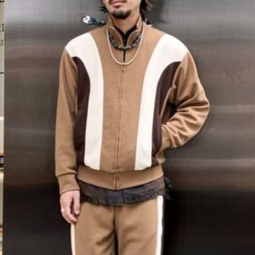 International Gallery BEAMS ビームス 22SS 日本製 ブークレトラックジャケット 23-18-1814-262 S ベージュ IG ジャージー ブルゾン |  | 02