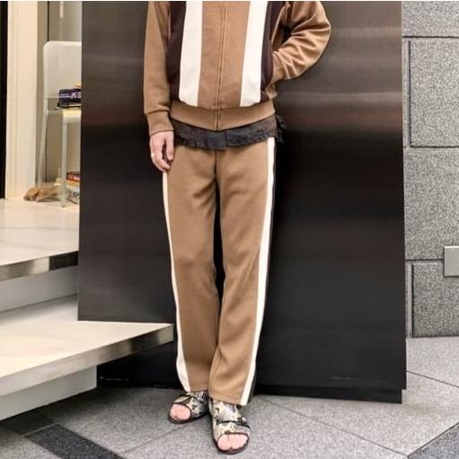 International Gallery BEAMS ビームス 22SS 日本製 パイルジャージトラックパンツ 23-24-0354-262 S ベージュ IG ブークレ イージー |  | 02