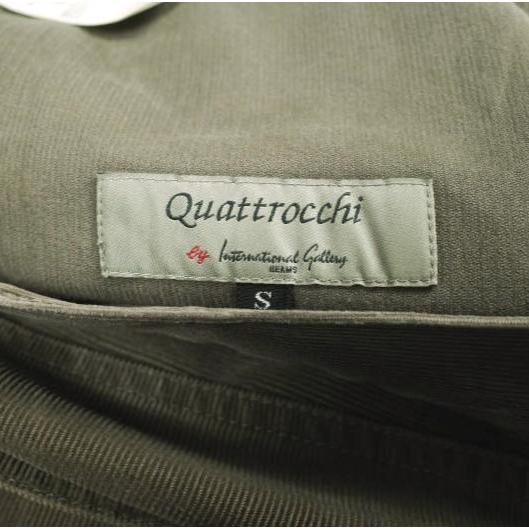 QUATTROCCHI クアトロッキ 25AW バイオウォッシュ コーデュロイパンツ 23-23-0408-277 S BROWN International Gallery BEAMS ボトムス |  | 07
