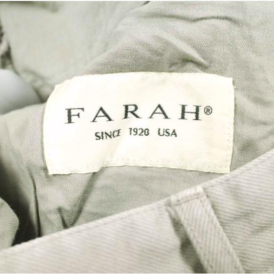 FARAH x BEAUTY＆YOUTH ファーラー ビューティーアンドユース 23SS 別注 Two-Tuck Wide Pants 2タックワイドパンツ FR231M40BY01 34 GRAY |  | 07