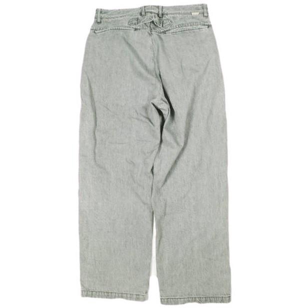 FARAH x BEAUTY＆YOUTH ファーラー ビューティーアンドユース  23AW 別注 シンチバックワイドデニムパンツ FR233M40BY01 32 WASHED BLACK |  | 01