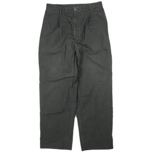 BEAUTY＆YOUTH UNITED ARROWS ビューティーアンドユース 24SS HI-LINE コットンスラックス 1214-177-9095 L BLACK 1タック チノパンツ | 