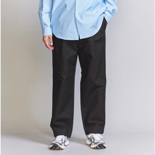 BEAUTY＆YOUTH UNITED ARROWS ビューティーアンドユース 24SS HI-LINE コットンスラックス 1214-177-9095 L BLACK 1タック チノパンツ |  | 02