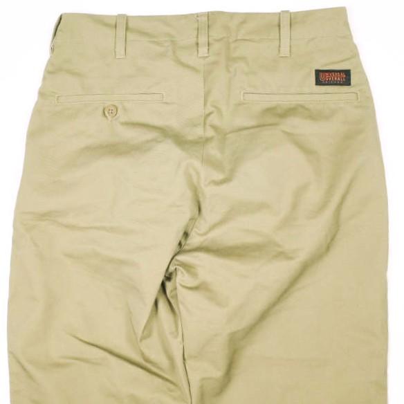 UNIVERSAL OVERALL x JOURNAL STANDARD relume ユニバーサル オーバーオール 19AW 別注 T/C TWILL WIDE PANTS ワイドパンツ 30 BEIGE |  | 04