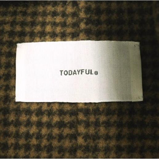 TODAYFUL トゥデイフル Over Check Coat オーバーチェックコート 12020014 38 BROWN アウター g26144 |  | 03