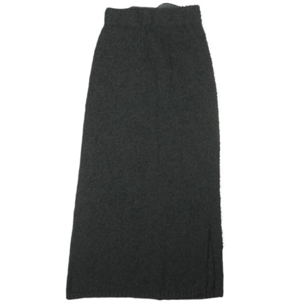 anuke アンヌーク 24AW Knotyarn Knit Skirt ノットヤーンニットスカート 62420801 36 BLACK ロング マキシ ボトムス g26147 |  | 01