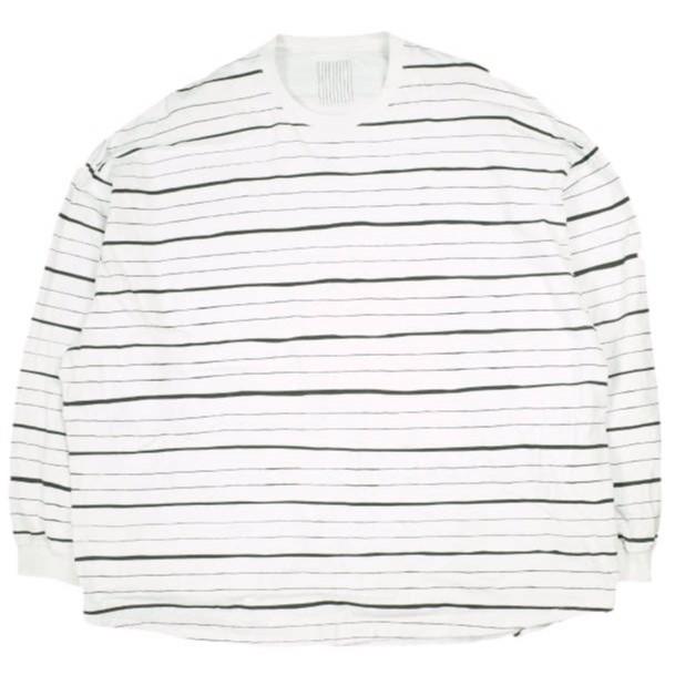 Stripes For Creative ストライプフォークリエイティブ S.F.C 25SS SUPER BIG MIX SIDE STRIPES LS TEE ロングスリーブTシャツ XL WHITE | 
