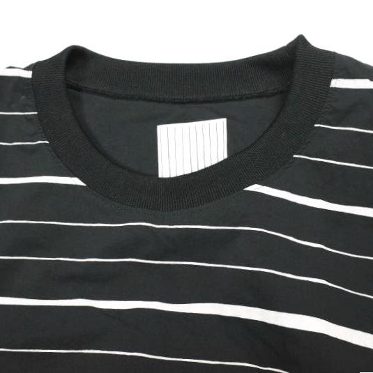 Stripes For Creative ストライプフォークリエイティブ S.F.C 25AW SUPER BIG MIX STRIPE LS NYLON TEE ロングスリーブTシャツ L BLACK |  | 03