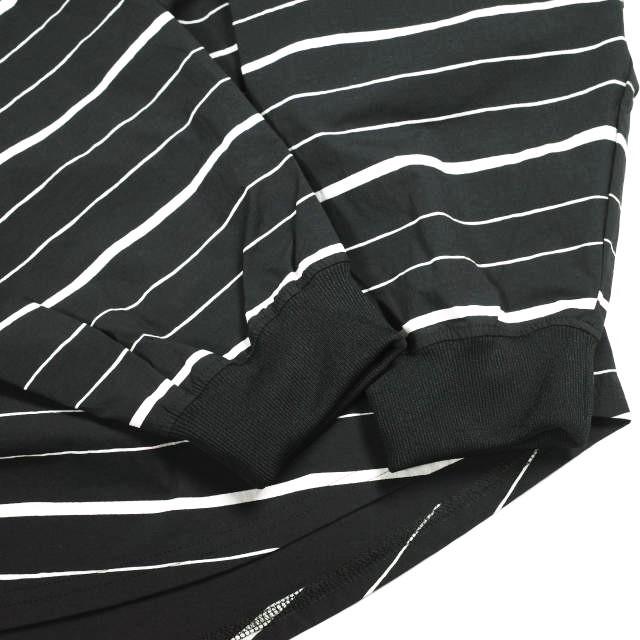 Stripes For Creative ストライプフォークリエイティブ S.F.C 25AW SUPER BIG MIX STRIPE LS NYLON TEE ロングスリーブTシャツ L BLACK |  | 04