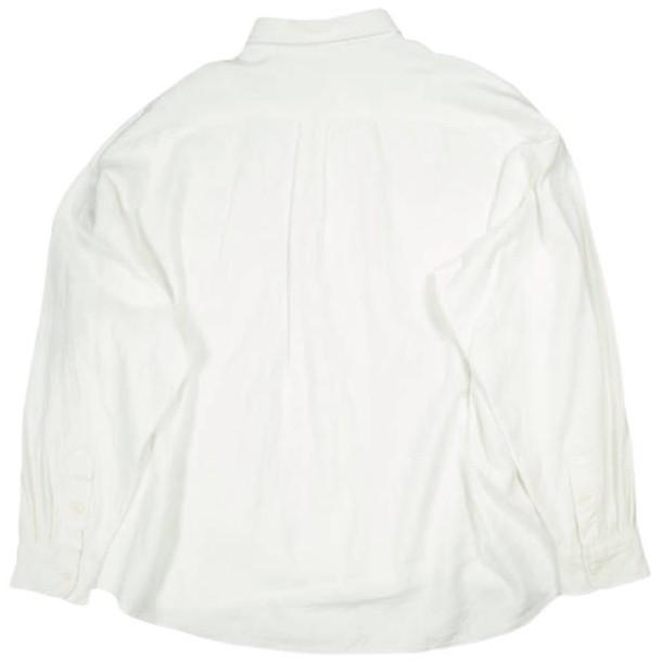 SEE SEE x URBS シーシー 25AW 別注 日本製 BIG SHIRT WASHED NEL ウォッシュドフランネル ビッグシャツ L WHITE 長袖 トップス g26159 |  | 01