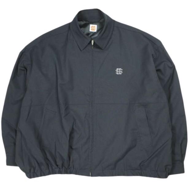 SEE SEE x URBS シーシー アーバンリサーチ 24SS 別注 日本製 WOOL BLOUSON ウールブルゾン L NAVY ジップジャケット アウター g26160 | 