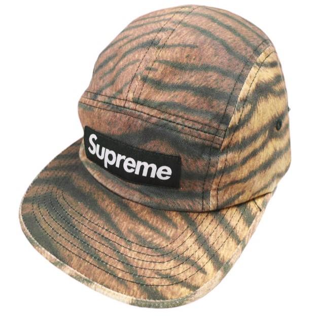 SUPREME シュプリーム 25AW Washed Chino Twill Camp Cap ウォッシュドチノツイルキャンプキャップ Tiger Box Logo ジェットキャップ | 