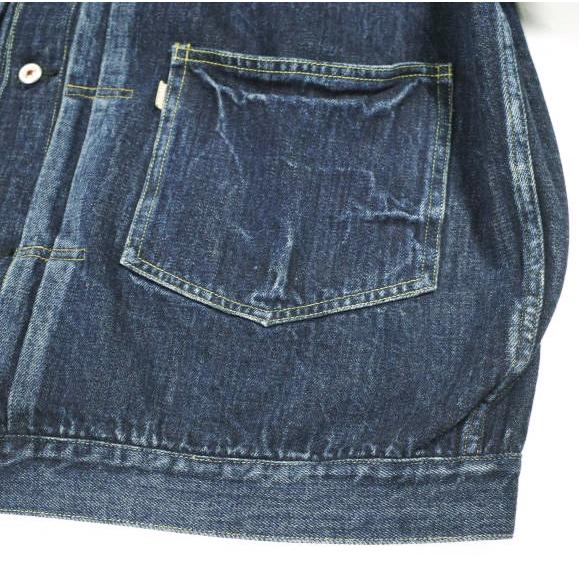 HERILL ヘリル 25AW 日本製 Islanddenim XX Jacket アイランドデニム 1st ジャケット 25-011-HL-8040-30 3 Vintage Worn Gジャン Tバック |  | 04