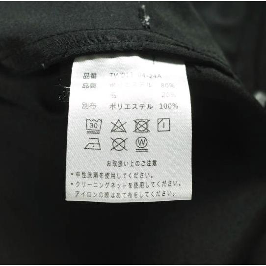 THINKWOOL シンクウール 24AW TW SHOWERPROOF JACKET TW シャワープルーフジャケット TW011-04-24A 7(XL) BLACK スタンドカラー ブルゾン |  | 09