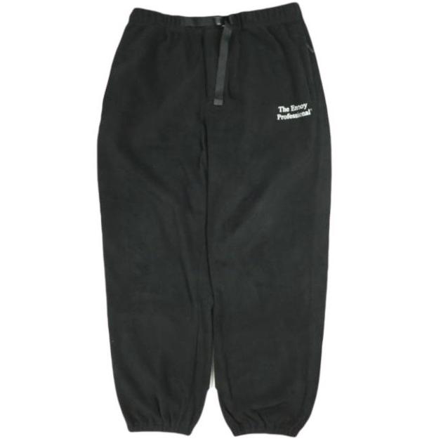 THE ENNOY PROFESSIONAL エンノイ プロフェッショナル 24AW Polartec Fleece Pants ポーラテックフリースパンツ AW24BRENPT06LP XL Black | 