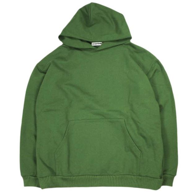 coupronde クープロンド 25AW 日本製 SUVIN COTTON HOODIE スビンコットン スウェットプルオーバーパーカー 50 GREEN 裏毛 トップス g26176 | 