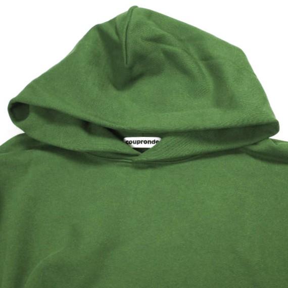coupronde クープロンド 25AW 日本製 SUVIN COTTON HOODIE スビンコットン スウェットプルオーバーパーカー 50 GREEN 裏毛 トップス g26176 |  | 04