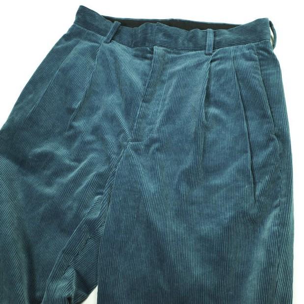 coupronde クープロンド 24AW 日本製 corduroy pants 2タックコーデュロイパンツ 50 blue ボトムス g26177 |  | 03