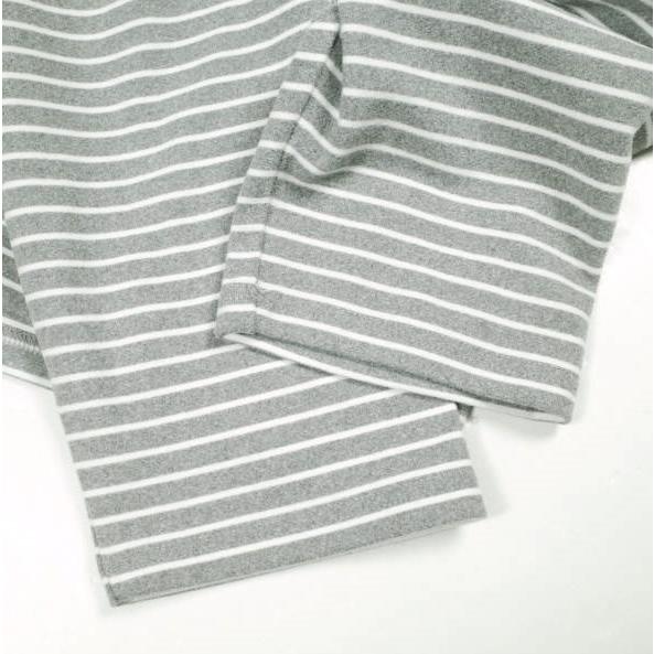 URBAN RESEARCH アーバンリサーチ 23AW 起毛ボーダールーズタートルTシャツ UR37-11B006 L LT.GRAY 長袖 ロングスリーブ タートルネック |  | 04