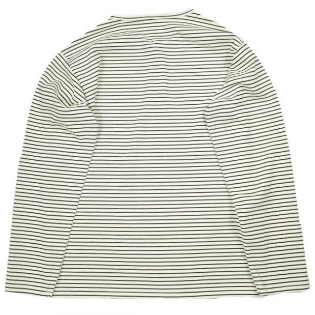 SENSE OF PLACE by URBAN RESEARCH センスオブプレイス 26SS ボーダーヘンリーネックロングTシャツ AA26130-1011014 L IVORY/BLACK 長袖 |  | 01