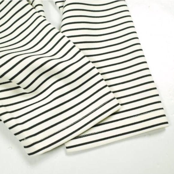 SENSE OF PLACE by URBAN RESEARCH センスオブプレイス 26SS ボーダーヘンリーネックロングTシャツ AA26130-1011014 L IVORY/BLACK 長袖 |  | 04