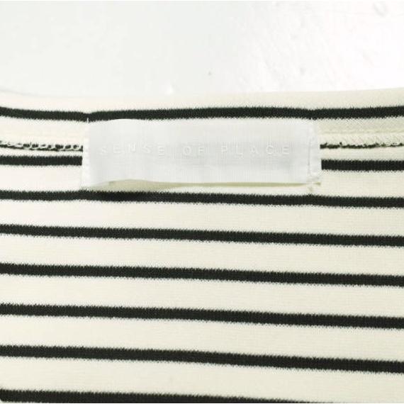 SENSE OF PLACE by URBAN RESEARCH センスオブプレイス 26SS ボーダーヘンリーネックロングTシャツ AA26130-1011014 L IVORY/BLACK 長袖 |  | 06