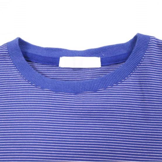 SENSE OF PLACE by URBAN RESEARCH センスオブプレイス アーバンリサーチ 26SS ピンボーダーロングスリーブTシャツ AA26130-1012017 M BLUE |  | 03