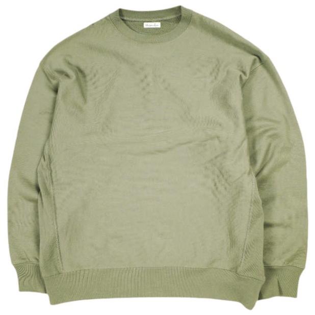 Steven Alan スティーブンアラン 26SS ウラケセットインクルーネックスウェット 8112-1-000006 M MOCA トレーナー トップス g26210 | 