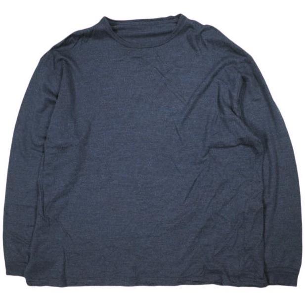 KOTI BEAUTY＆YOUTH コティ ビューティーアンドユース 23SS 日本製 メリノウールロングスリーブカットソー 1212-214-7902 L NAVY アローズ | 