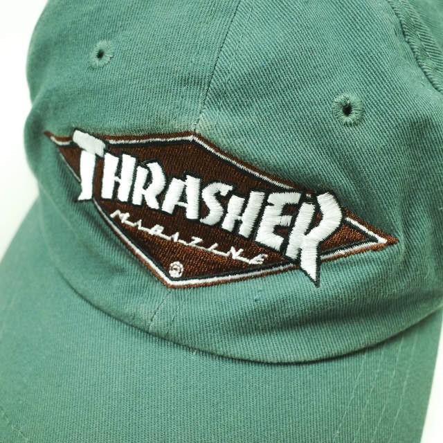 THRASHER x green label relaxing スラッシャー グリーンレーベルリラクシング 別注 キッズ ツイルベースボールキャップ GL-24TR02 KELLY |  | 02