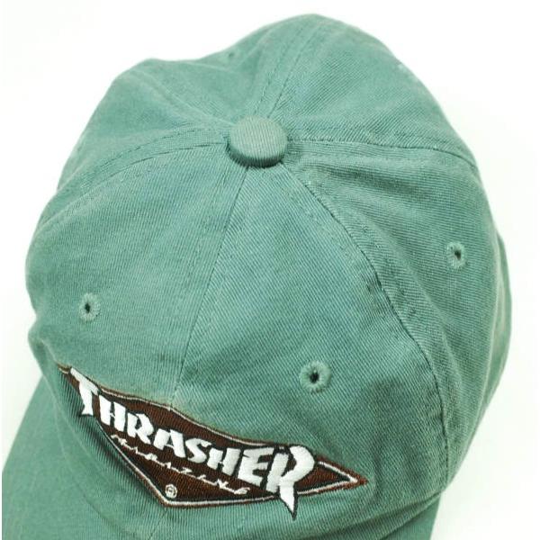 THRASHER x green label relaxing スラッシャー グリーンレーベルリラクシング 別注 キッズ ツイルベースボールキャップ GL-24TR02 KELLY |  | 03